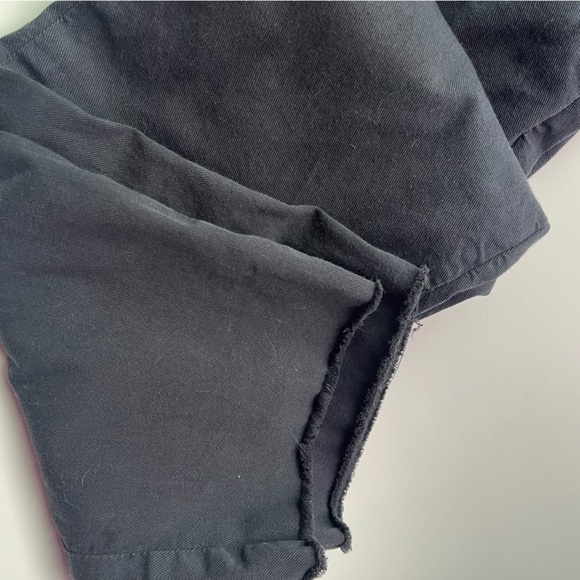 Frank & Eileen • Dark Grey Chino Wicklow Trousers Raw Hem - Picture 6 of 9